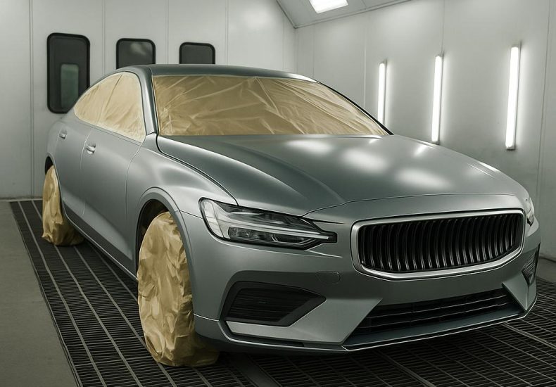 Окраска кузова Volvo