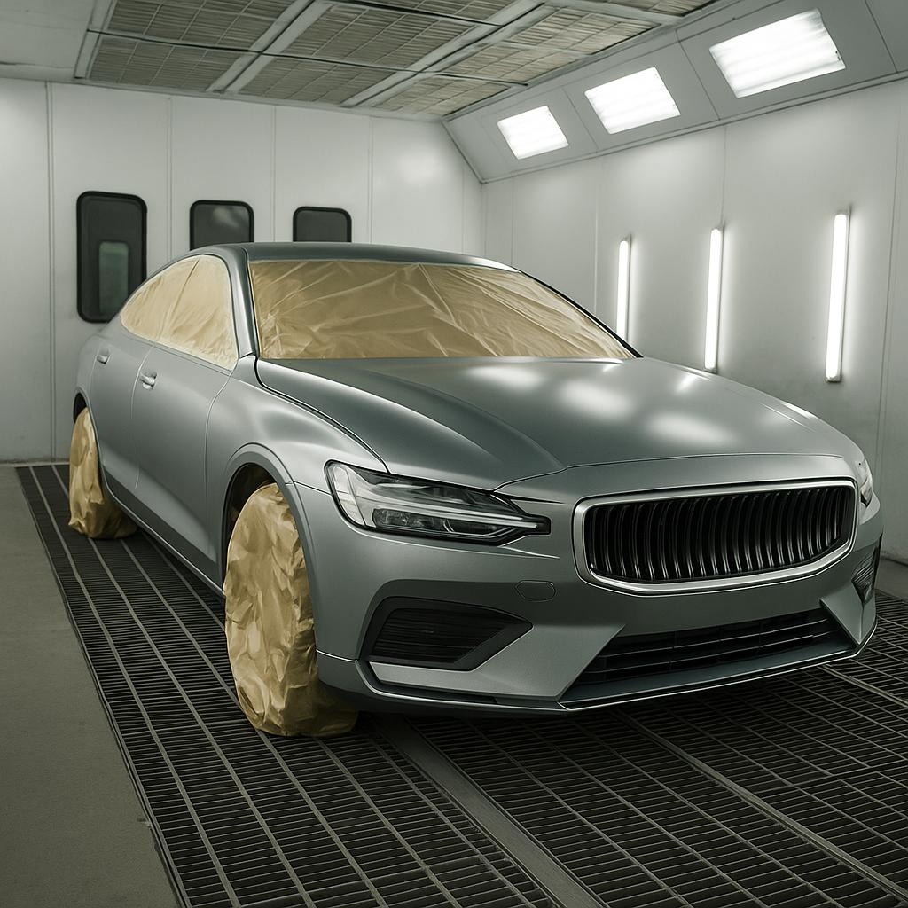 Окраска кузова Volvo